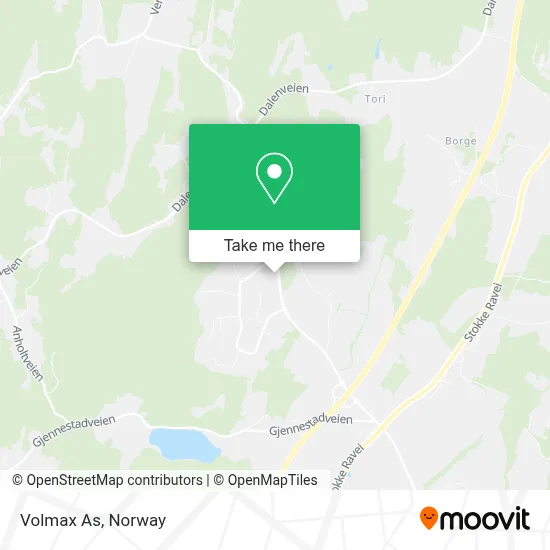 Volmax As map