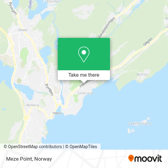 Meze Point map