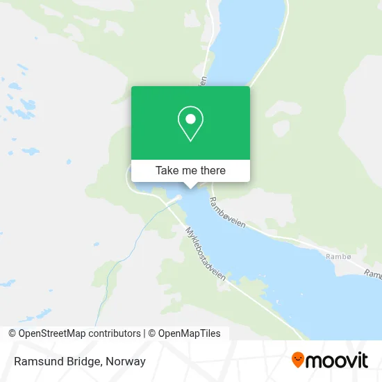 Ramsund Bridge map