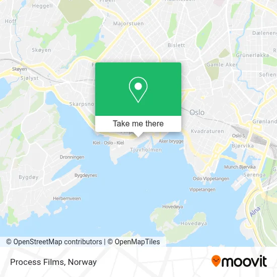 Process Films map