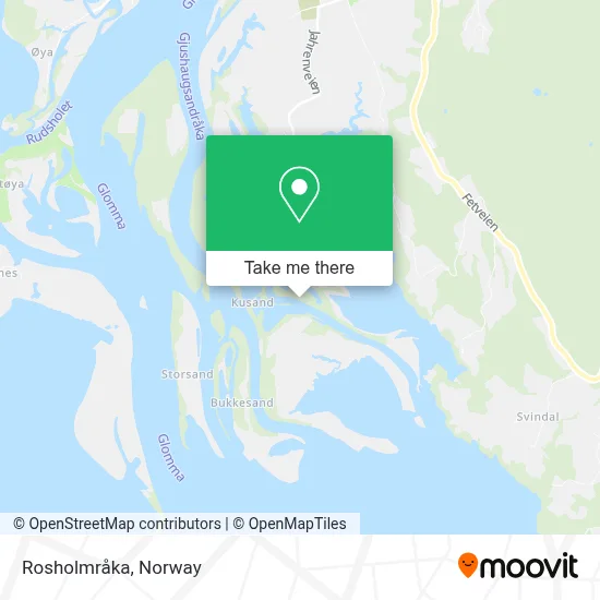 Rosholmråka map