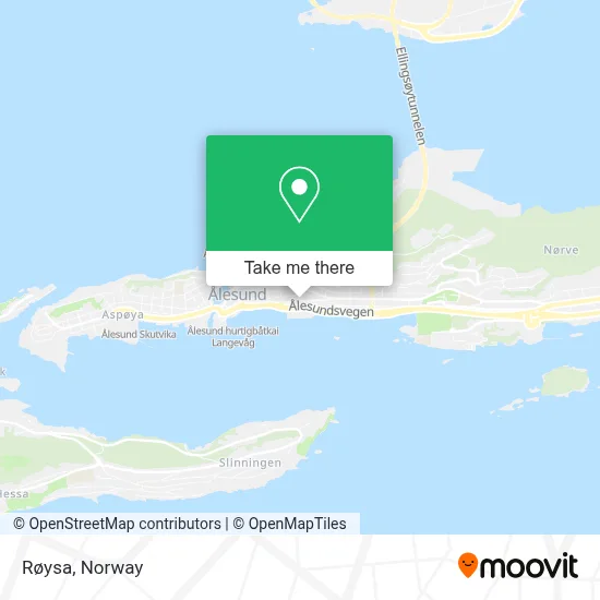 Røysa map