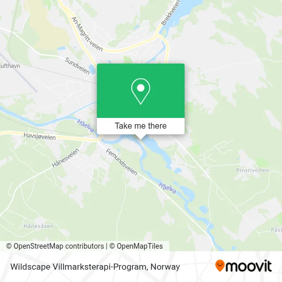 Wildscape Villmarksterapi-Program map
