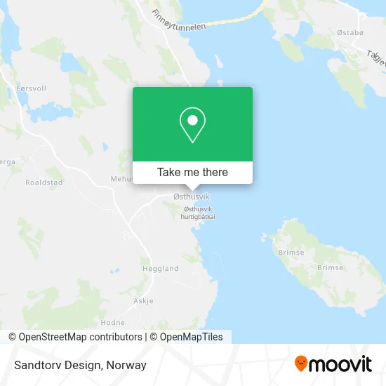 Sandtorv Design map