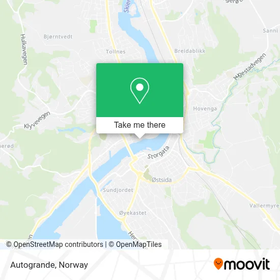 Autogrande map