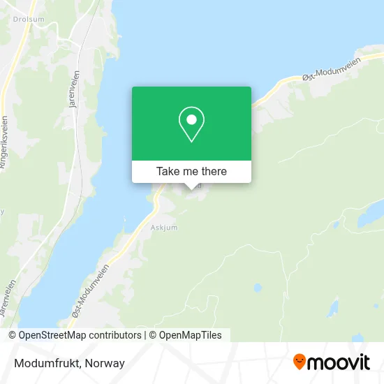 Modumfrukt map