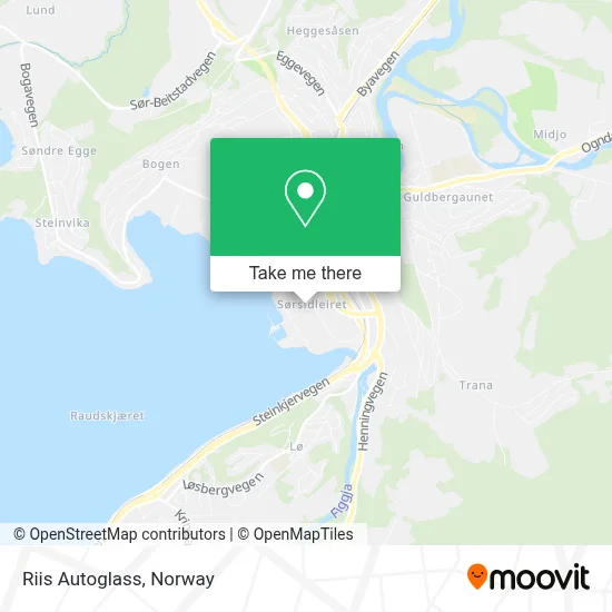 Riis Autoglass map