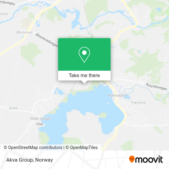 Akva Group map