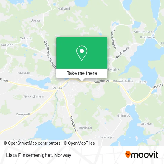 Lista Pinsemenighet map