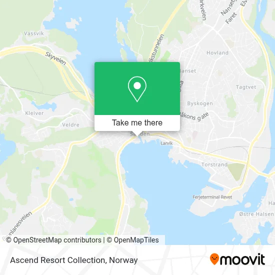 Ascend Resort Collection map