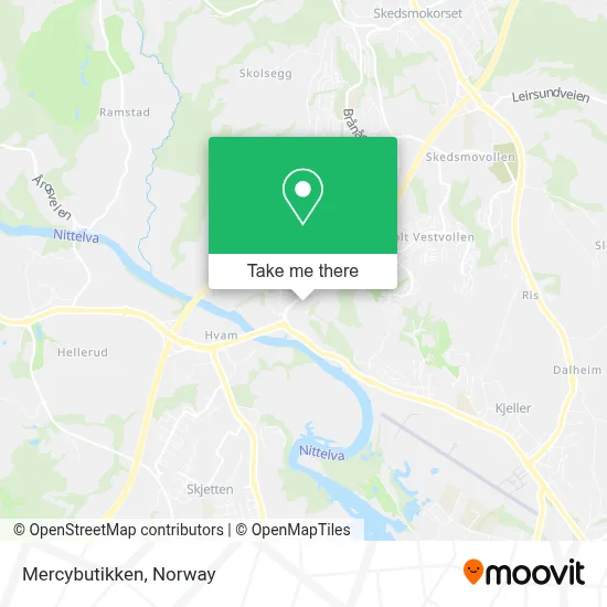 Mercybutikken map