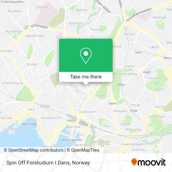 Spin Off Forstudium I Dans map