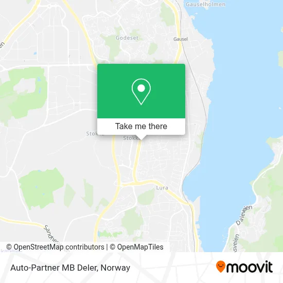 Auto-Partner MB Deler map
