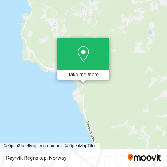 Røyrvik Regnskap map
