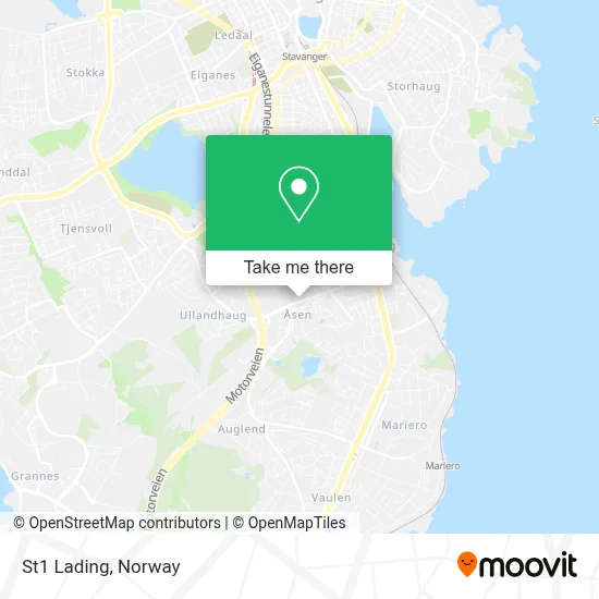 St1 Lading map