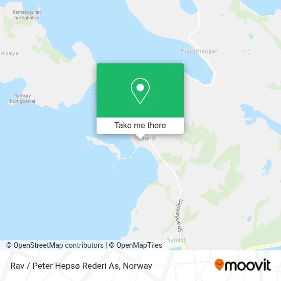 Rav  /  Peter Hepsø Rederi As map