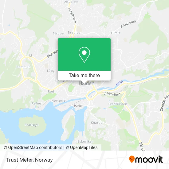 Trust Meter map