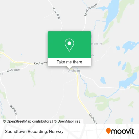 Soundtown Recording map