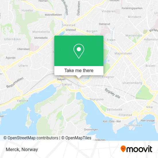 Merck map