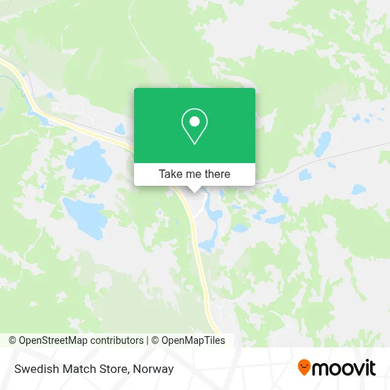 Swedish Match Store map