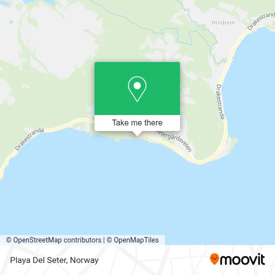 Playa Del Seter map