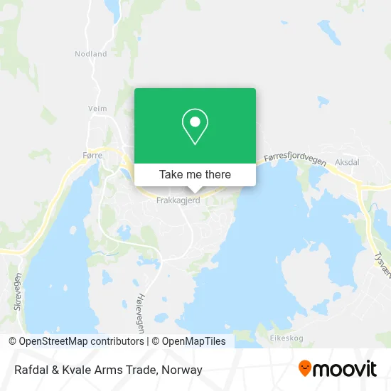 Rafdal & Kvale Arms Trade map