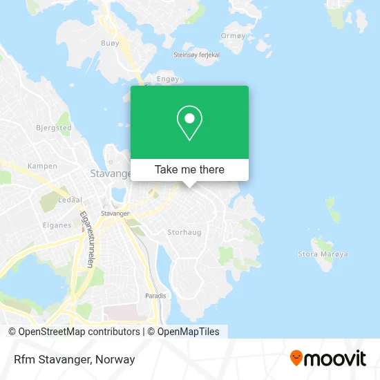 Rfm Stavanger map