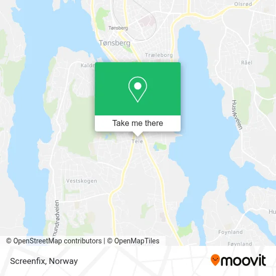Screenfix map