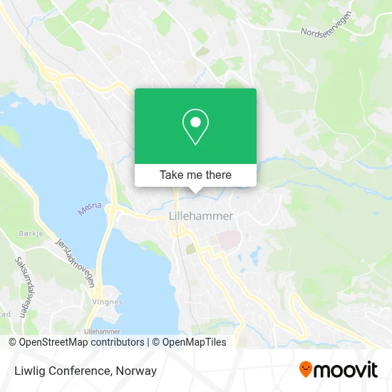Liwlig Conference map