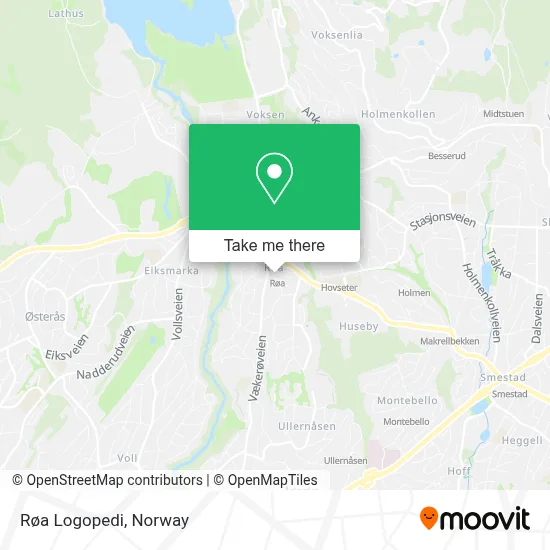 Røa Logopedi map