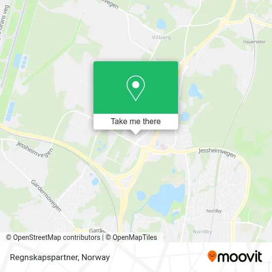 Regnskapspartner map