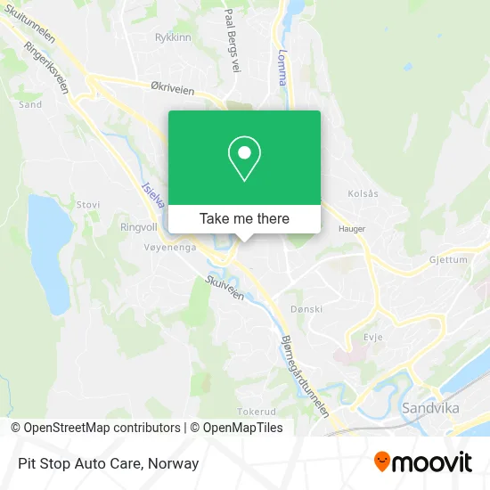 Pit Stop Auto Care map