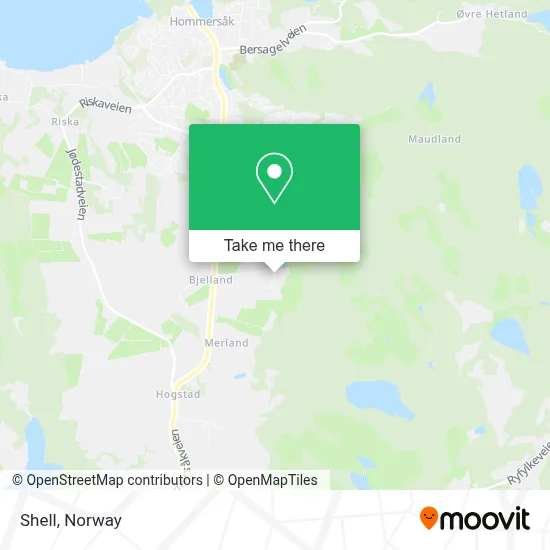 Shell map