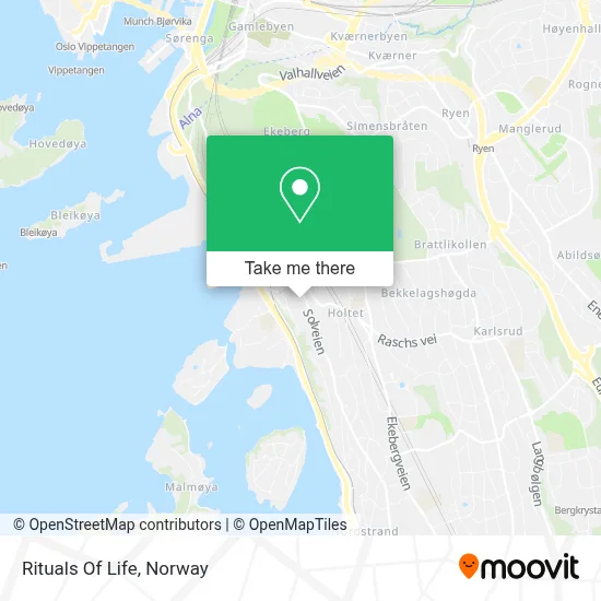 Rituals Of Life map