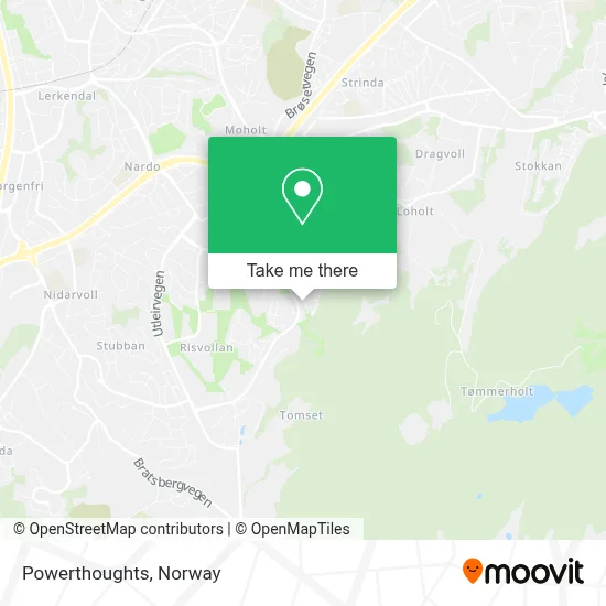Powerthoughts map