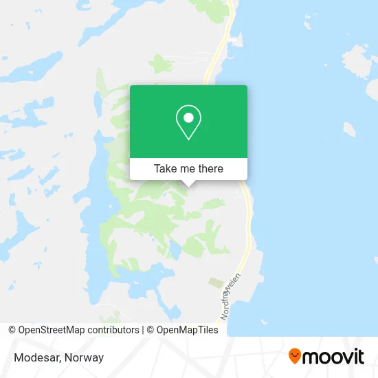 Modesar map