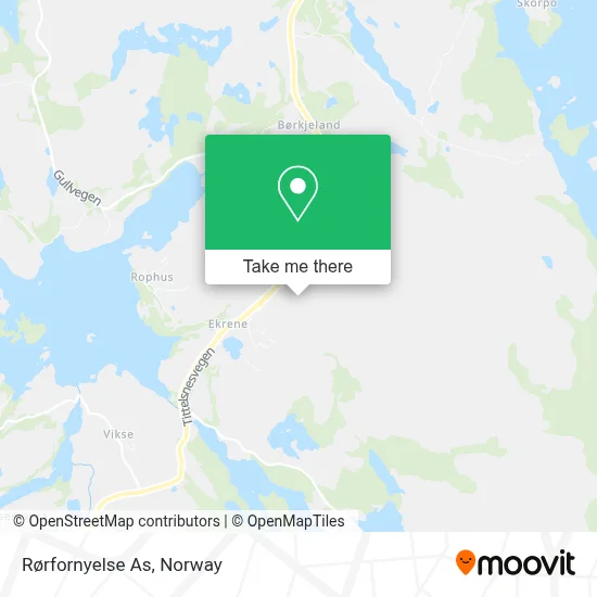 Rørfornyelse As map