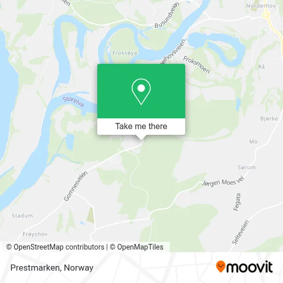 Prestmarken map