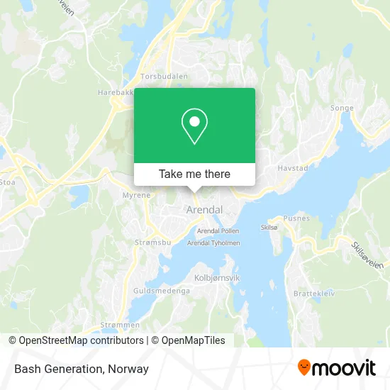 Bash Generation map