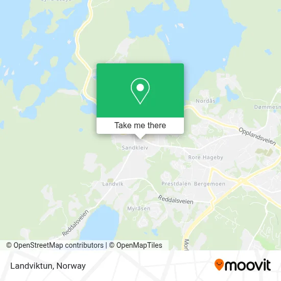 Landviktun map