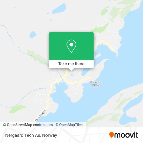 Nergaard Tech As map