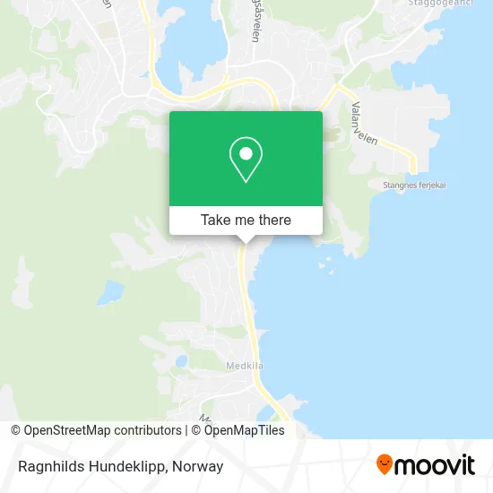 Ragnhilds Hundeklipp map