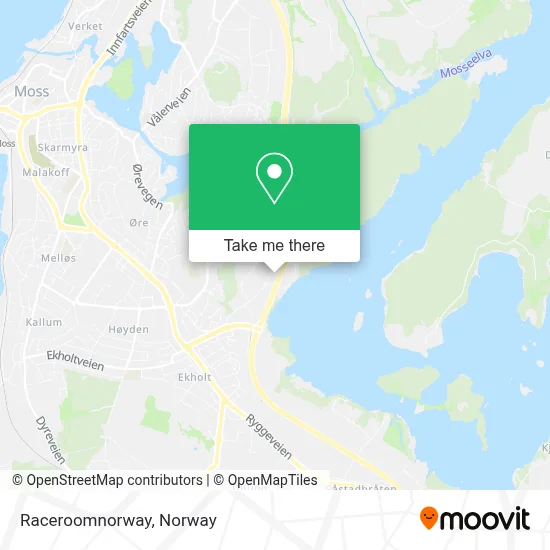 Raceroomnorway map