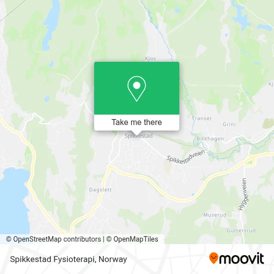 Spikkestad Fysioterapi map