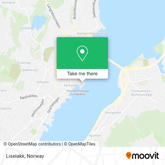 Liselakk map