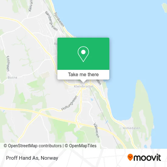 Proff Hand As map