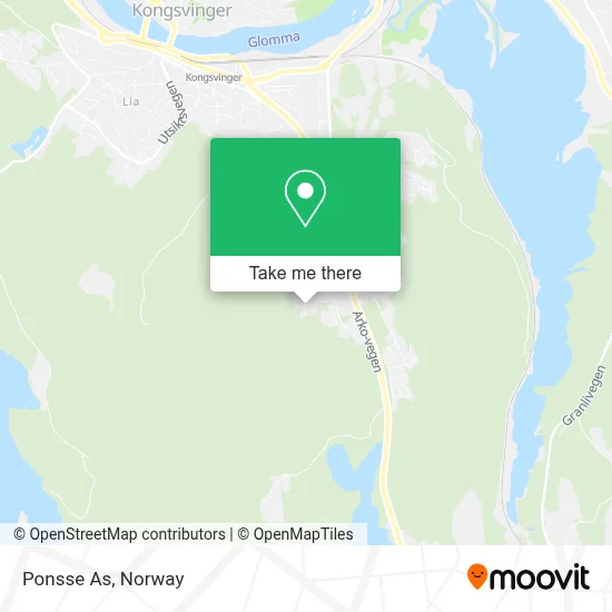 Ponsse As map