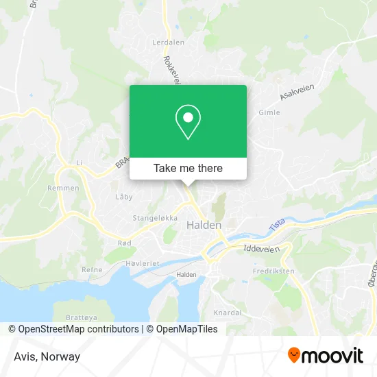 Avis map