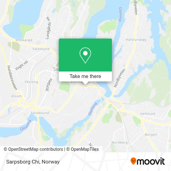Sarpsborg Chi map