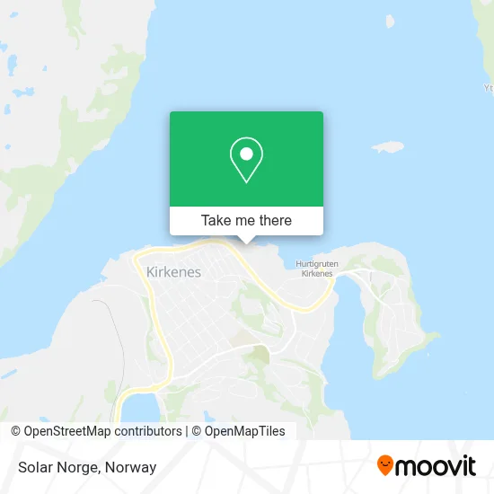 Solar Norge map